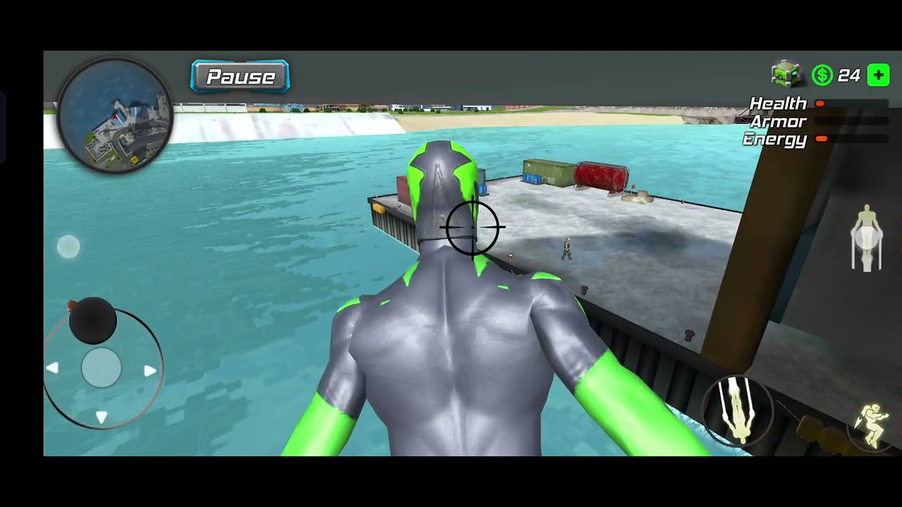 rope frog ninja hero new city