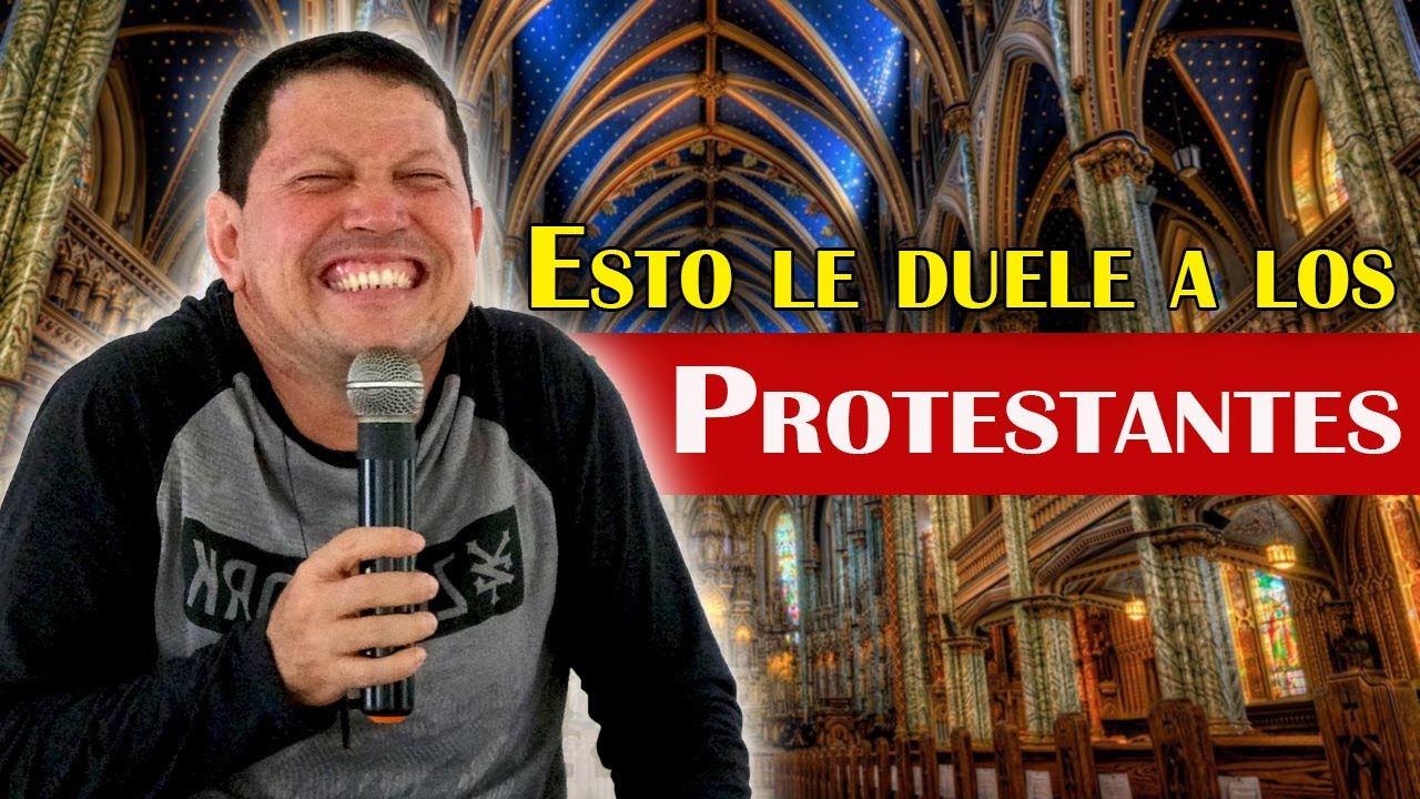 Yo no PELEO con los PROTESTANTES yo les demuestro que están EQUIVOCADOS y les duele  PADRE LUIS TORO