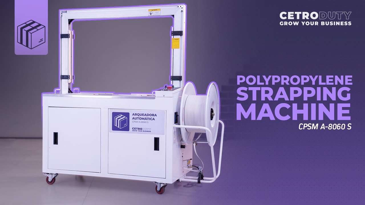 Cetro Polypropylene Strapping Machine CPSM A-8060 S