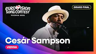 Cesár Sampson - Vienna (LIVE) | Interval Act | Grand Final | Eurovision 2026 | #UnitedByMusic ​​🇦🇹