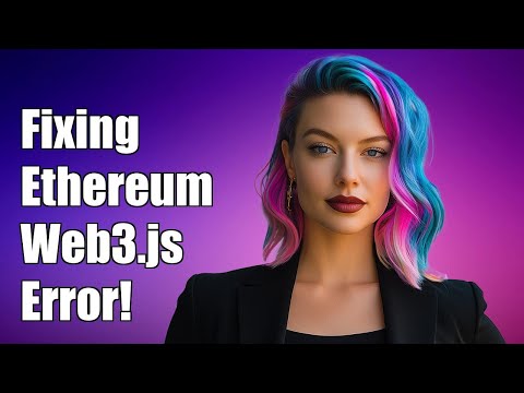Fixing Ethereum Web3.js Error: 'Cannot find module web3-requestManager'