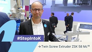 ZSK 58 Mc¹⁸ in Action: High-Performance Extrusion Technology | Live at K 2025