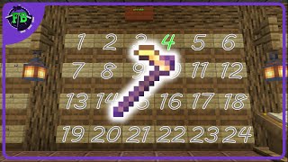 Efficiency 5 Gold Hoe - Minecraft Challenges Advent Calendar Day 4 - Forever Bedrock SMP