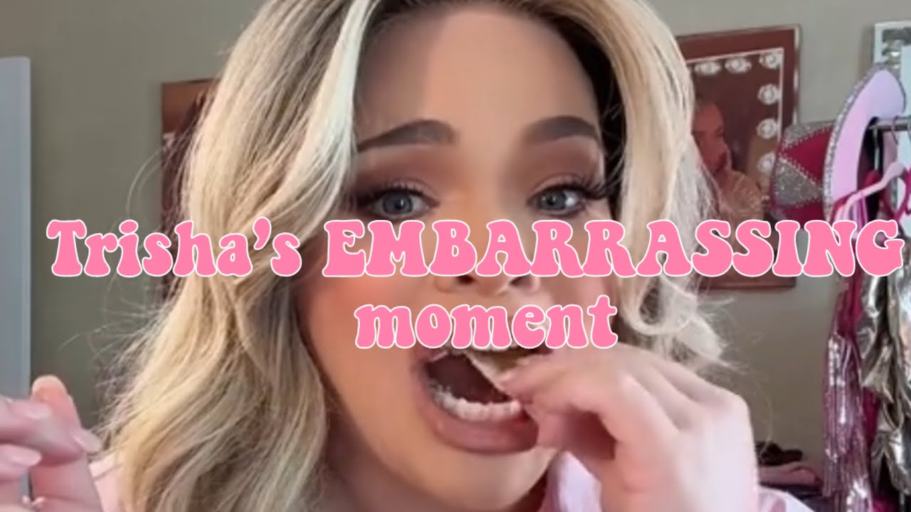 Trisha breaks a chair?! 🪑