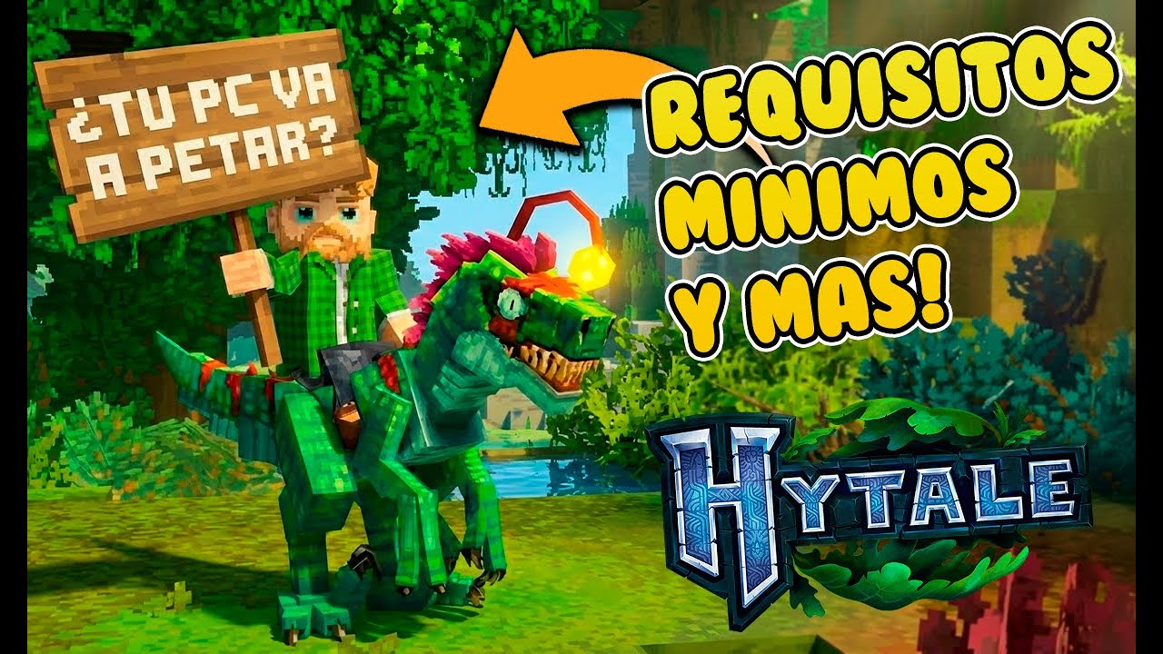 HYTALE: Requisitos mínimos PC! Nuevo Gameplay! World Gen 2.0 y MOD!