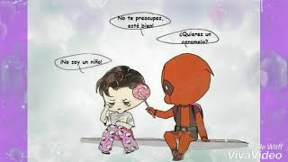 Consuelo spideypool-mini comic tierno-