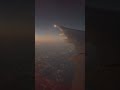 Window seating view above the clouds