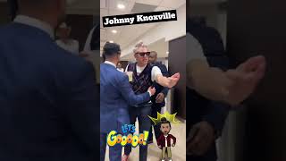 Johnny Knoxville And Fan Go At It 