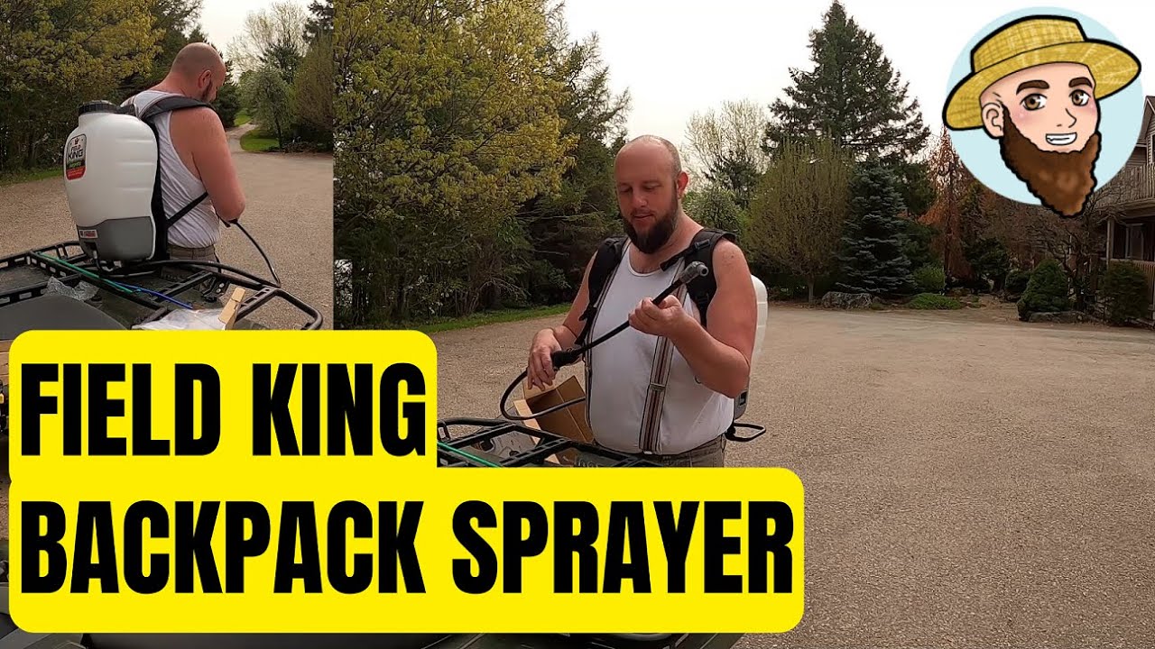 Field King ProMax Battery Powered Backpack Sprayer Unboxing YouTube