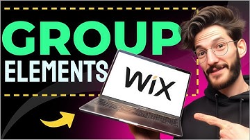 How to GROUP ELEMENTS in WIX (Step by Step) 2025