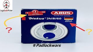 [099] Abus Diskus 24IB/60 picked wide open!