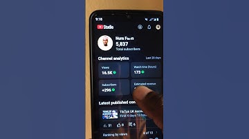 🎉🤑My YouTube Income at 5,000 Subscribers #shorts