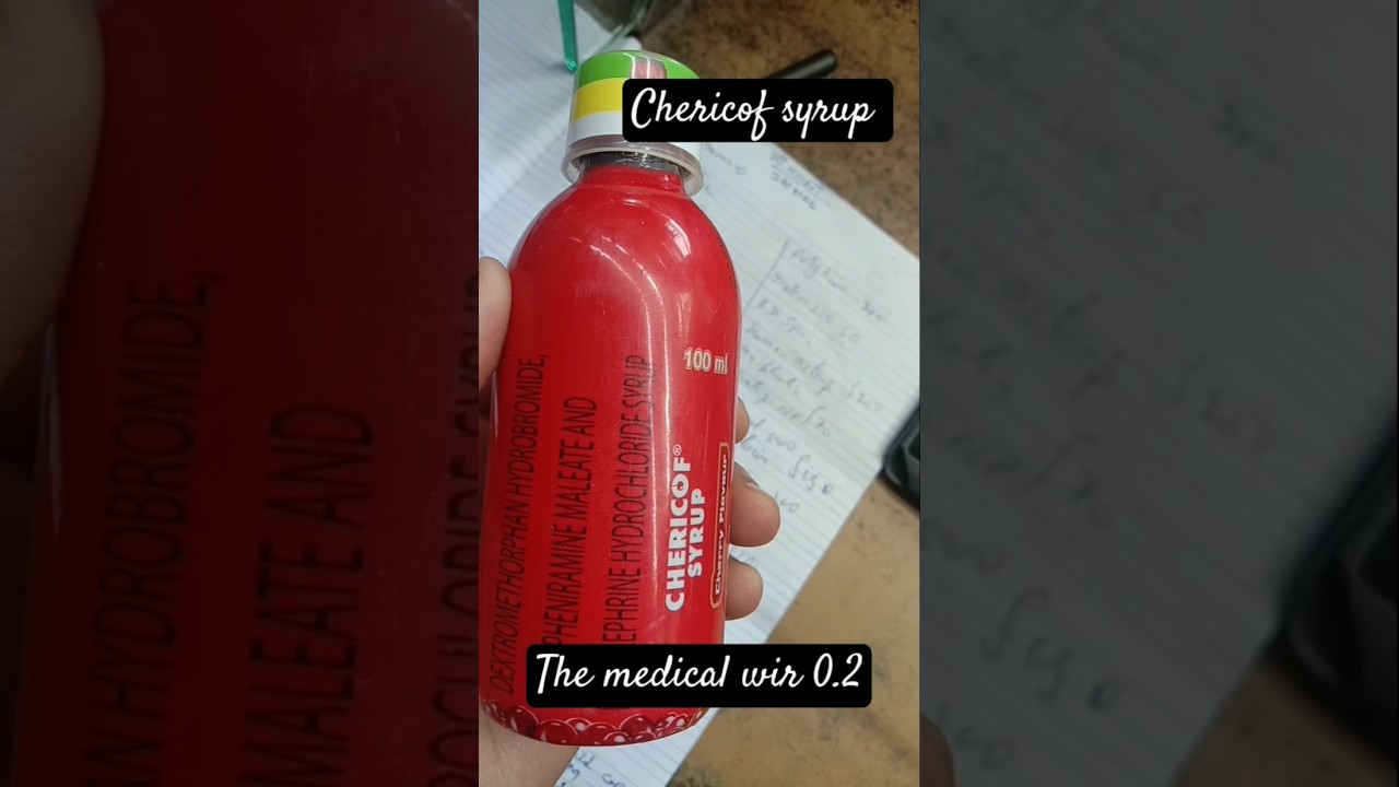 CHERICOF SYRUP use for DRY COUGH AND COMMON Cold