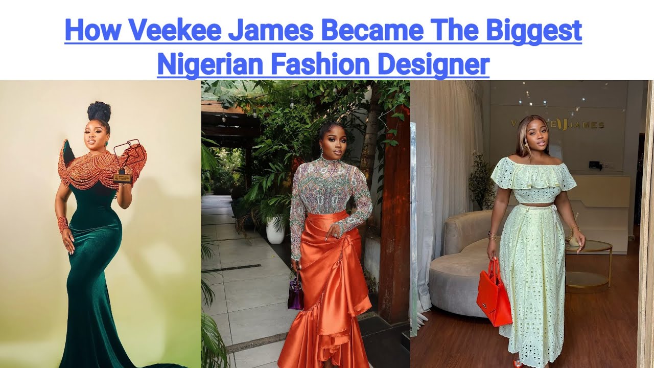 How Veekee James Became The Biggest Nigerian Fashion Designer | Rise to Fame & Style Empire
