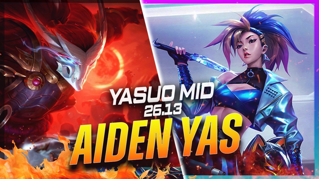 AIDENYASUO - Yasuo vs Akali MID Patch 26.13 - Yasuo Gameplay