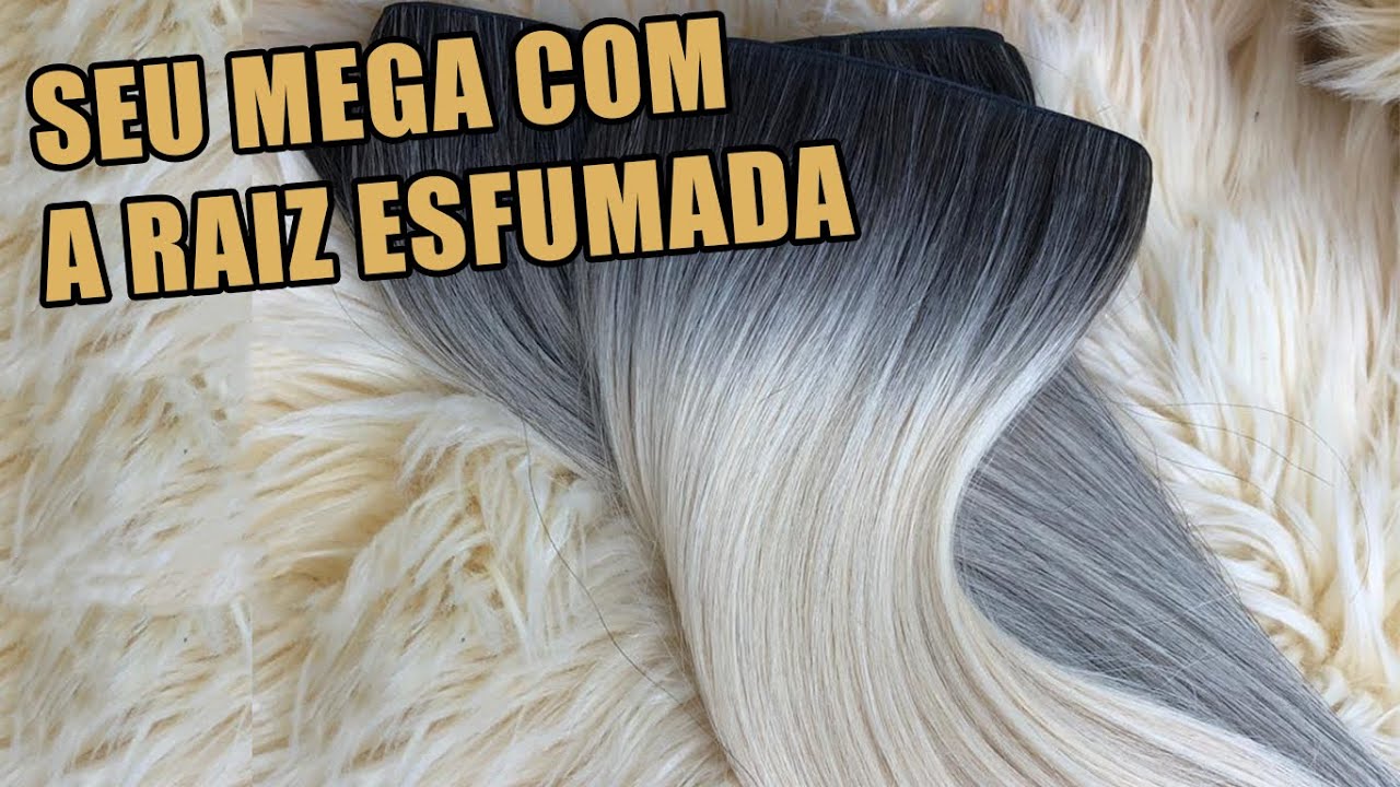 AGORA VOCÊ PODE ESFUMAR A RAIZ DO MEGA HAIR
