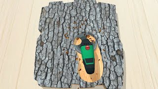 Woodcraft Paint (by KGAdos) IOS Gameplay Video (HD) screenshot 2