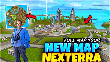ULTRA GRAPHICS NEW NEXTERRA MAP🔥NEW MAP FREE FIRE MAX ULTRA GRAPHICS GAMEPLAY🤘NEXTERRA MAP TOUR FF