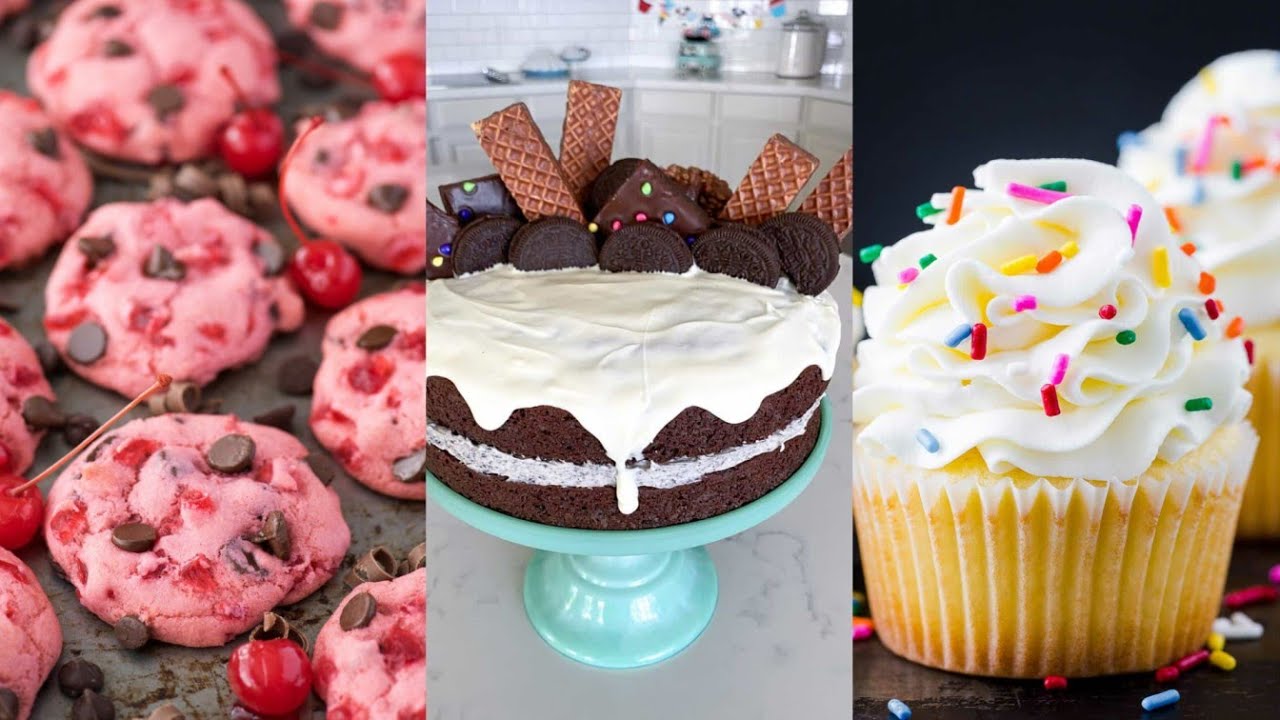 Satisfying Food Videos Satisfying Chocolate Desserts, Cake and Ice