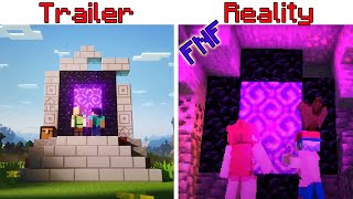 Minecraft: TRAILER vs FNF REALITY Friday Night Funkin MOB MOD