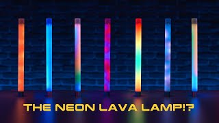 LAVA LAMP LIGHT BARS!? Moonside Neon Lighthouse (REVIEW & DEMO)