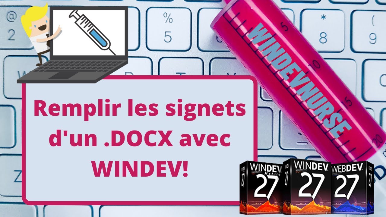 129.TUTO WINDEV Jouons un peu avec les signets dans un document word.