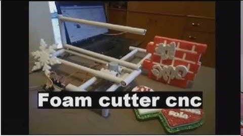 Introduction to Costycnc, low cost, mini foam cutter cnc !