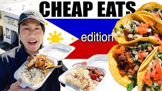 Under $10 FILIPINO FOOD in San Francisco - CHEAP EAT pt 2