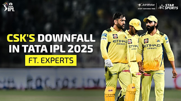 CSK's struggle from auction to field in TATA IPL 2025 | IPL Review | #IPLonJioStar