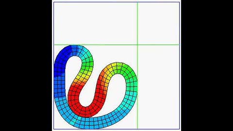 Abaqus Rubber, Multiple Contacts, Dynamic Explicit, Color II