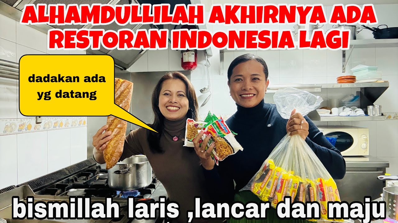 AKHIRNYA ADA RESTORAN INDONESIA LAGI DI CATALUNYA ,BANGGA DAN IKUT NGAK SABAR 😍