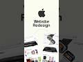 Apple Would Never Approve This. website  redesign #shorts #shortvideo