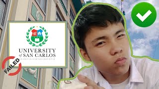 How I took University of San Carlos’ - *new* College Admission Exam 🔰🏆(USC Vlog: College Diaries)