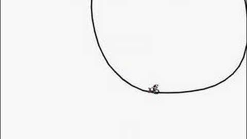 Line Rider: First attempt