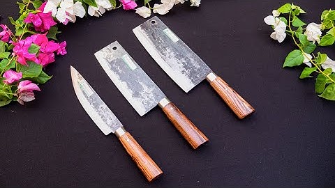 DAO PHÚC SEN,Bộ 3 Dao Đầy Đủ Chức Năng Bán Chạy Nhất_ Hàng Chuẩn Của HTX Dao Phúc Sen