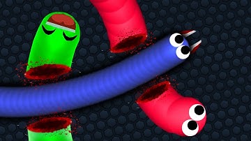 Slither.io 1 Pro Hacker Snake vs Giant Snakes Epic Slitherio Gameplay