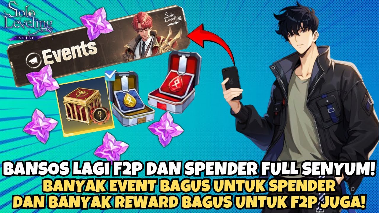 Spender & F2P Full Senyum! Event 500 Hari Perayaan Game Solev! - Solo Leveling Arise