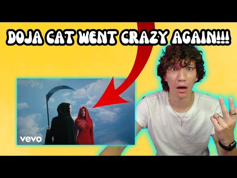 MUSIC VIDEO IS CRAZY! NAKED BODY!! Doja Cat - Paint The Town Red (Official Video) REACTION VIDEO!