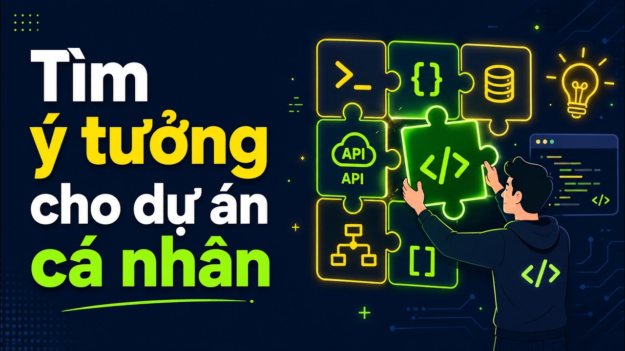 Các bước tìm ý tưởng cho dự án cá nhân