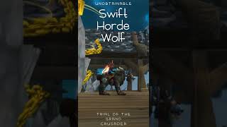 Swift Horde Wolf - WoW Mount