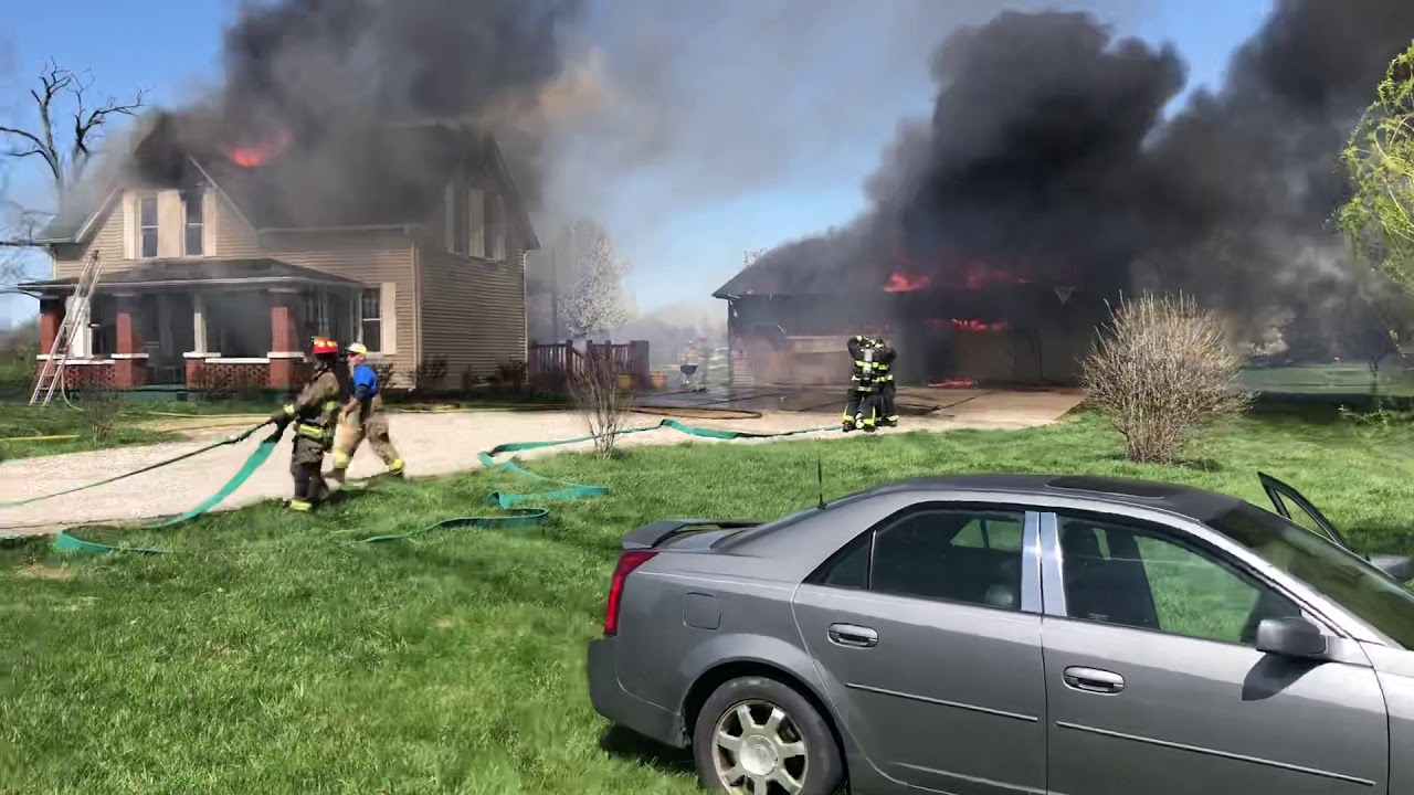 Rising Sun 1st alarm Structure Fire YouTube