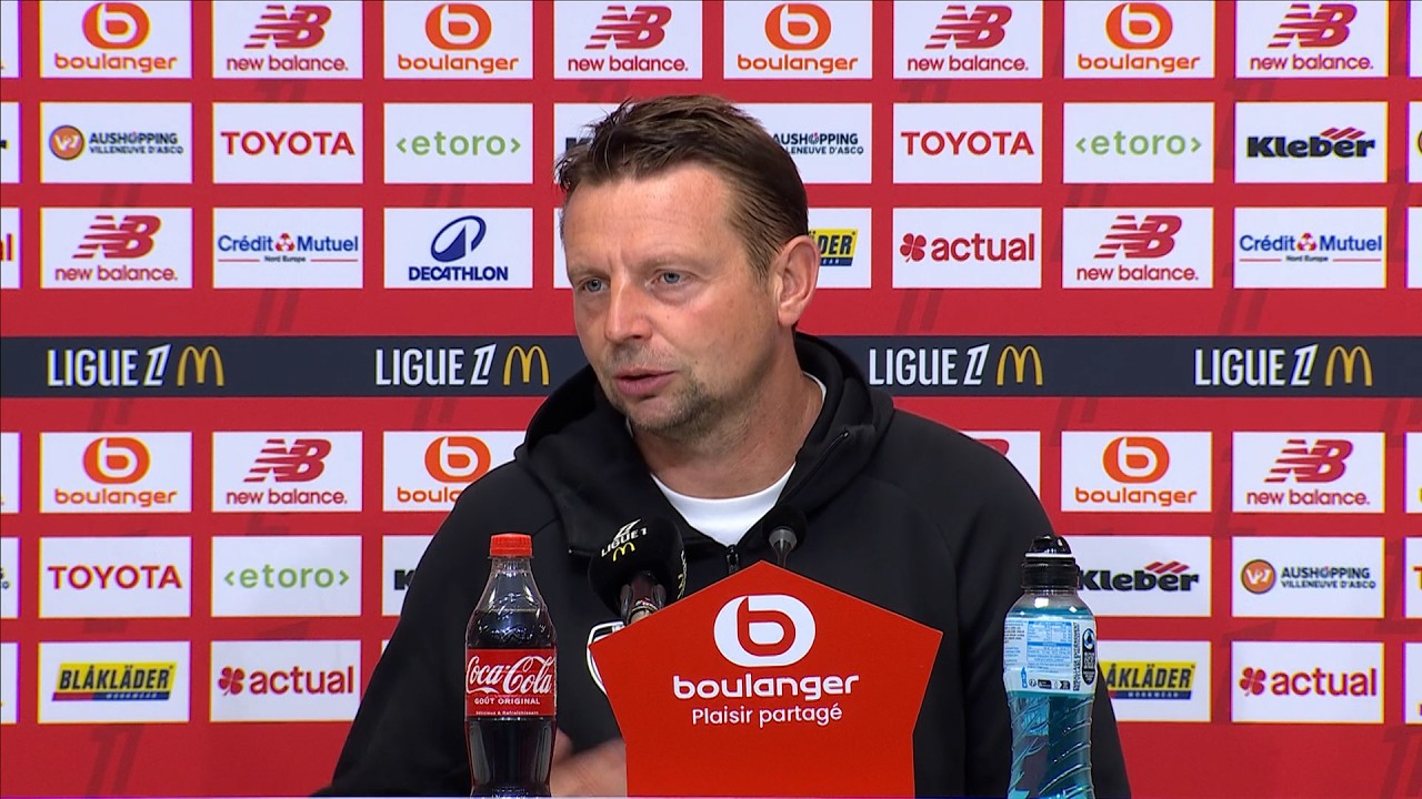 Lille 2-0 ESTAC : Réaction du coach troyen Stéphane Dumont