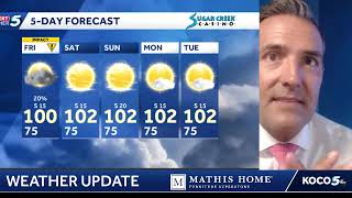 Oklahoma Weather Weekend Update (Aug. 7, 2026)