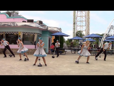 Video: Restoran Dekat Taman Hiburan Cedar Point