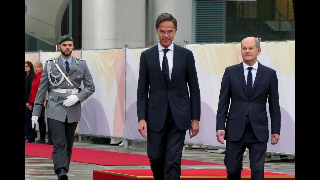 Militärische Ehren - NATO Generalsekretär Mark Rutte