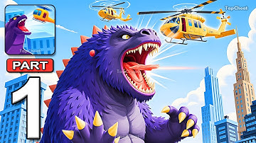 Heli Monsters - Gameplay Walkthrough Part 1 - Helicopter Monsters Shooter (Android, iOS)
