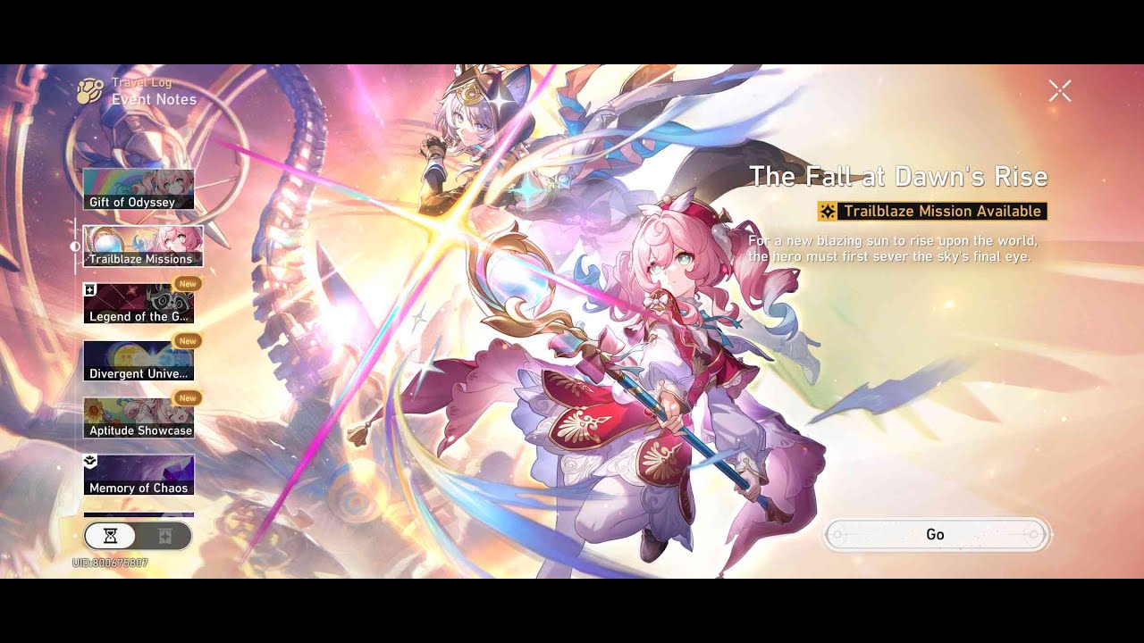 Continue Trailblaze Mission: The Fall at Dawn's Rise - Honkai Star Rail - 171