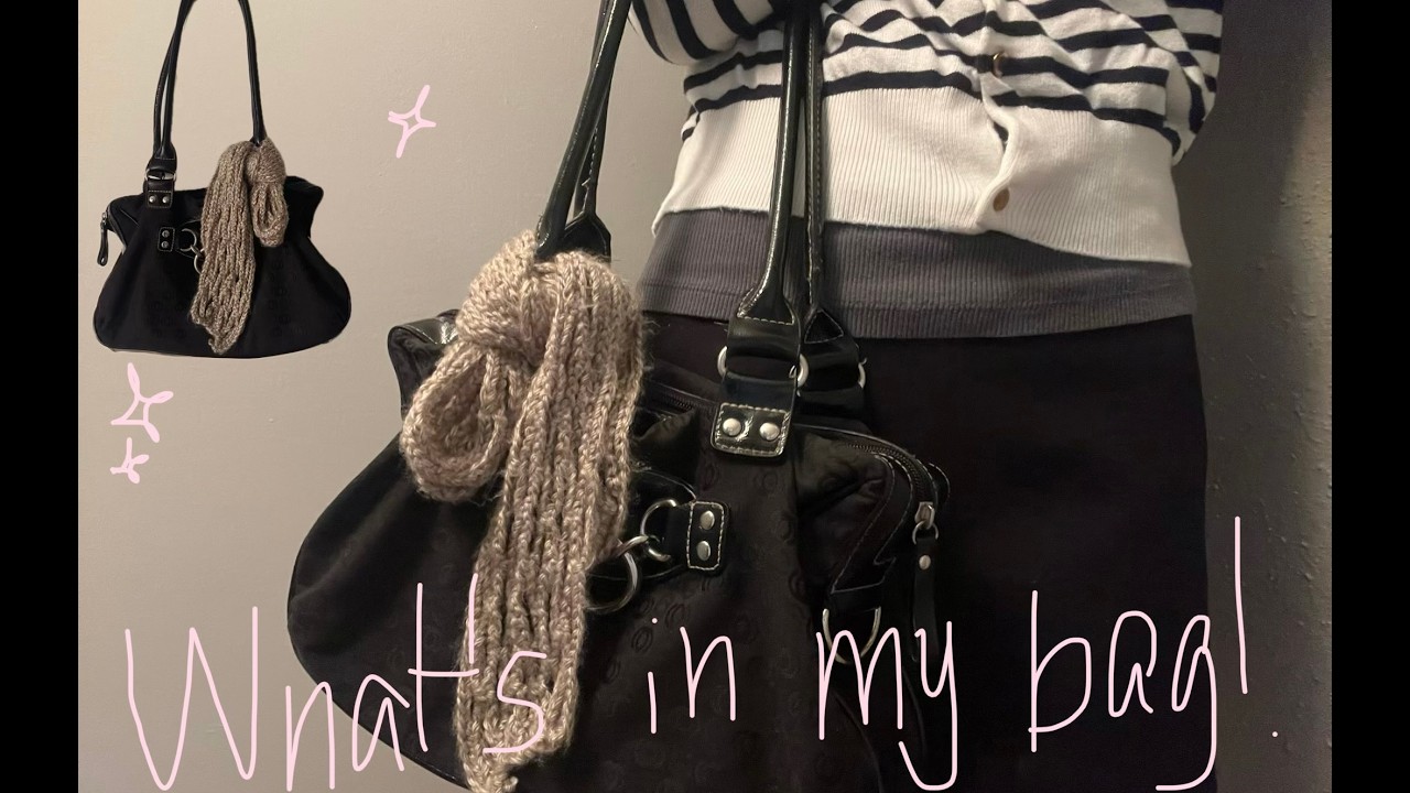 what's in my bag - essentials I carry with me everywhere