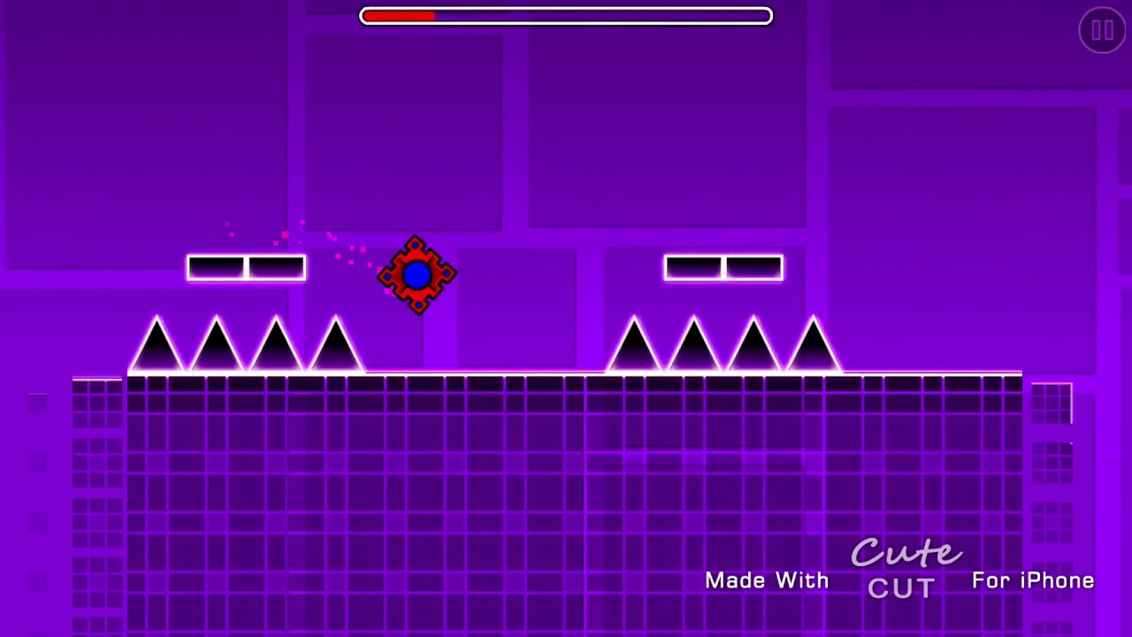 trying every level in Geometry Dash one time!! - YouTube