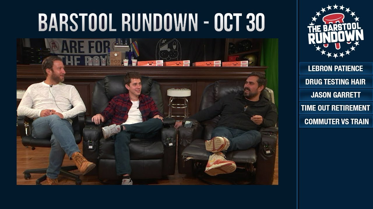 Barstool Rundown October 30, 2018 YouTube